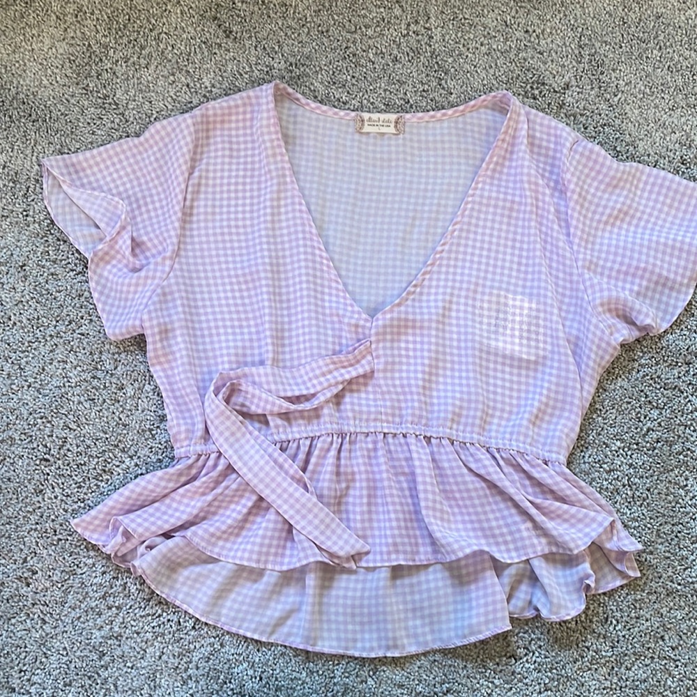Checkered Blouse